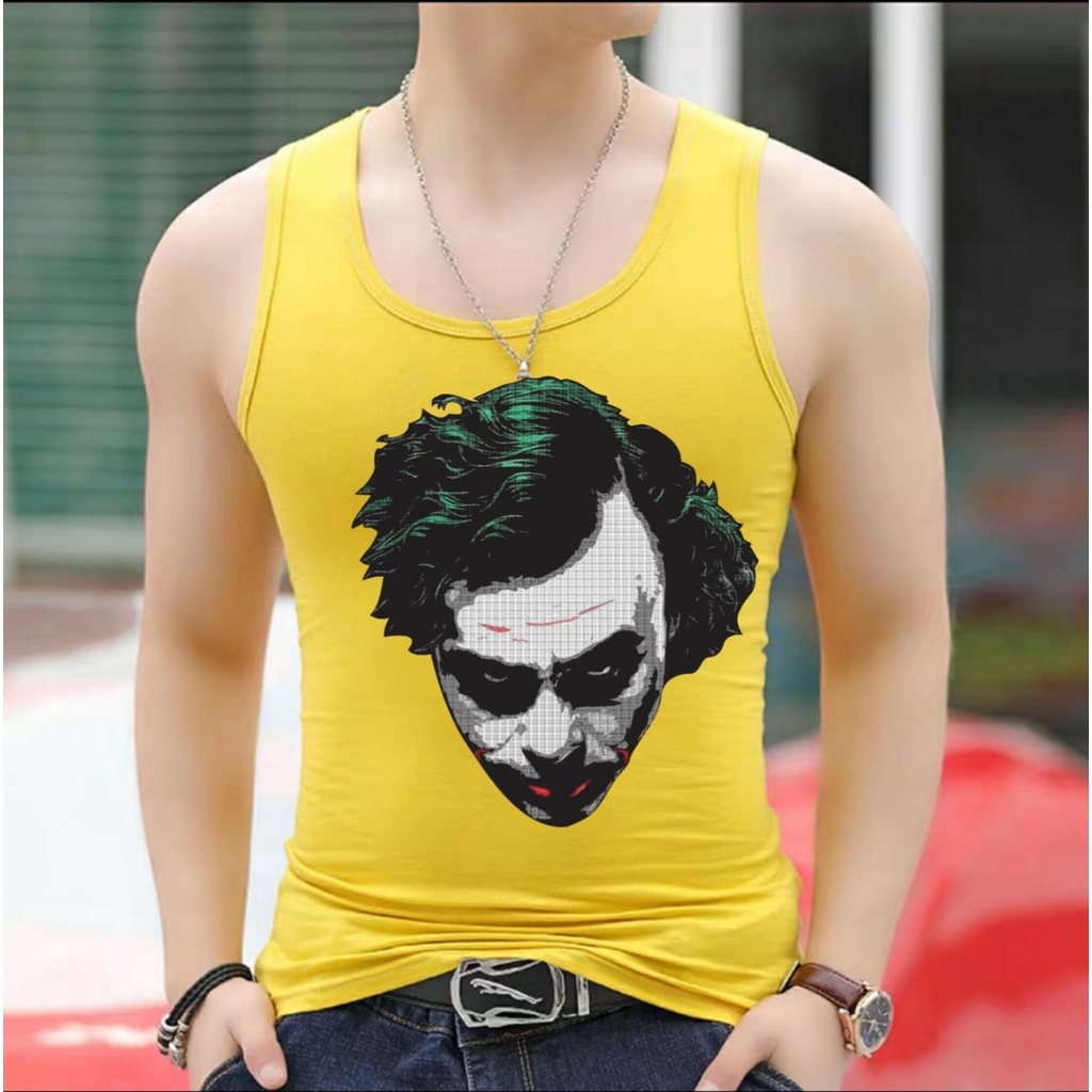 BISA COD /mukzhop -  singlet JOKER /  kaos dalam  pria