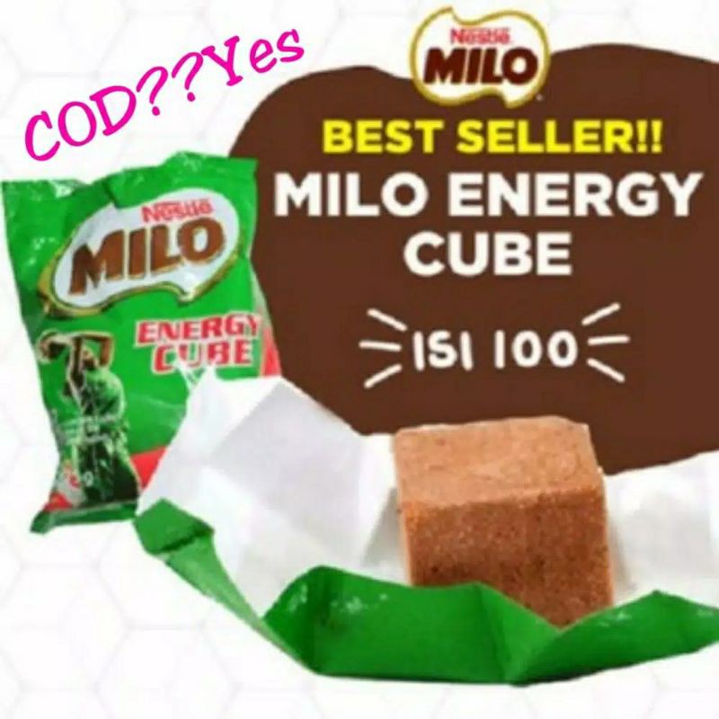 

Milo Energy Cube 100 pcs