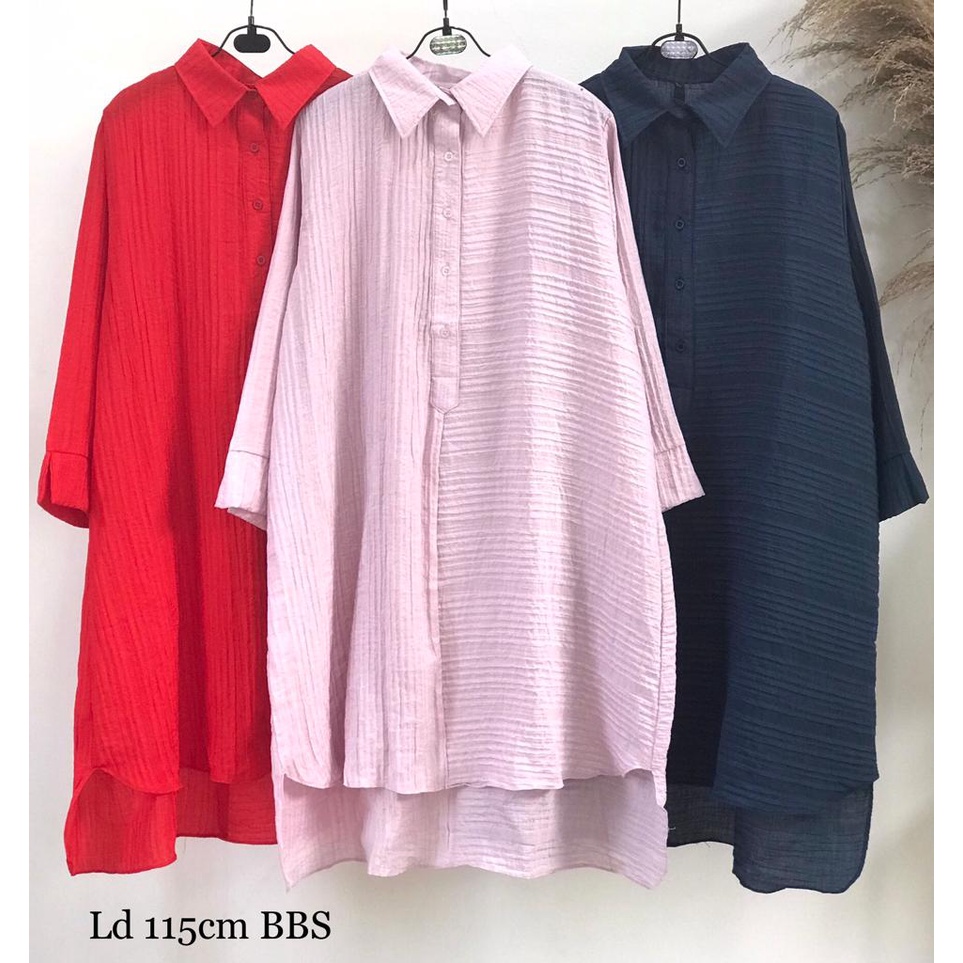 LONG TUNIK POLOS UNIK IMPORT BBS
