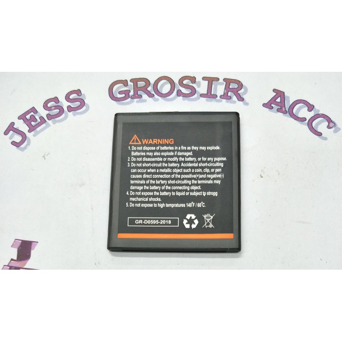 Baterai Battery Batre Evercross Evercoss Cross A54B A54C Double Power - Hitam