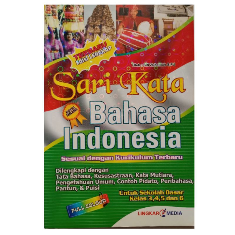 Buku Anak Sari Kata Bahasa Indonesia Kurikulum Terbaru Shopee Indonesia