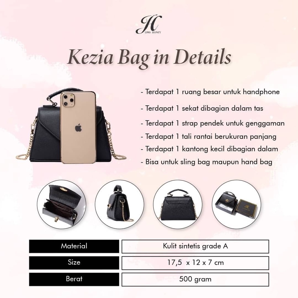 12.12 BIG SALE KEZIA BAG FREE ELSA CARD HOLDER