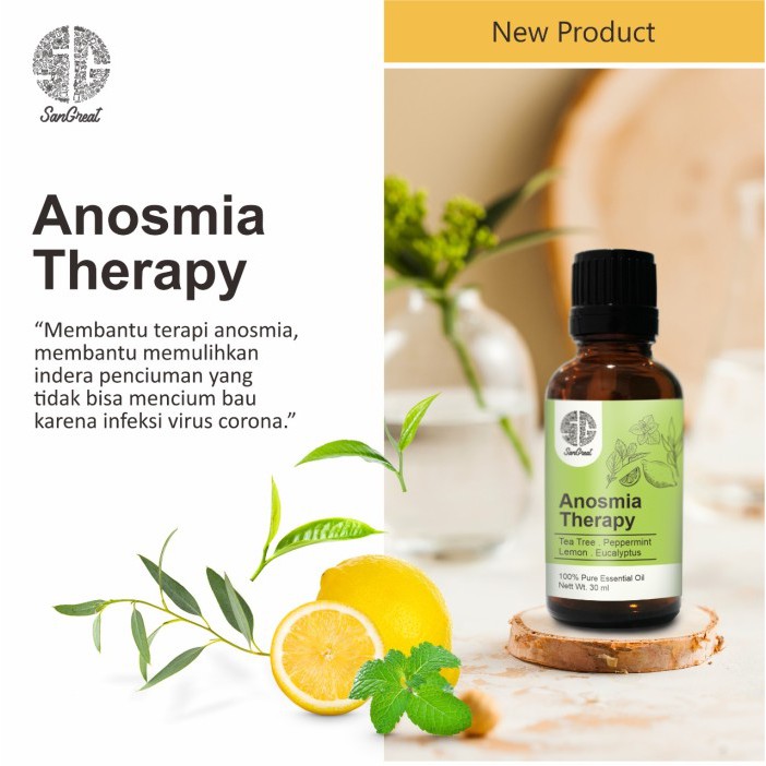 Anosmia terapi essential oil aromaterapi untuk anosmia treatment 30 ml