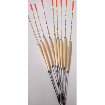 Homemade 30 cm pelampung pancing anti badai fiber