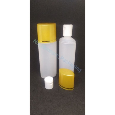 Botol putri 100ml natural tutup gold list gold / botol toner / botol sabun