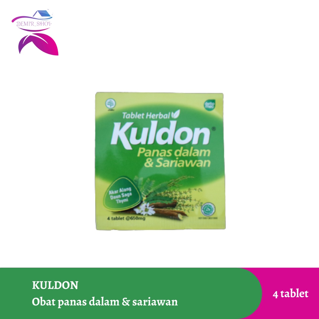 Kuldon Sariawan Obat Panas Dalam &amp; Obat Sariawan - Strip