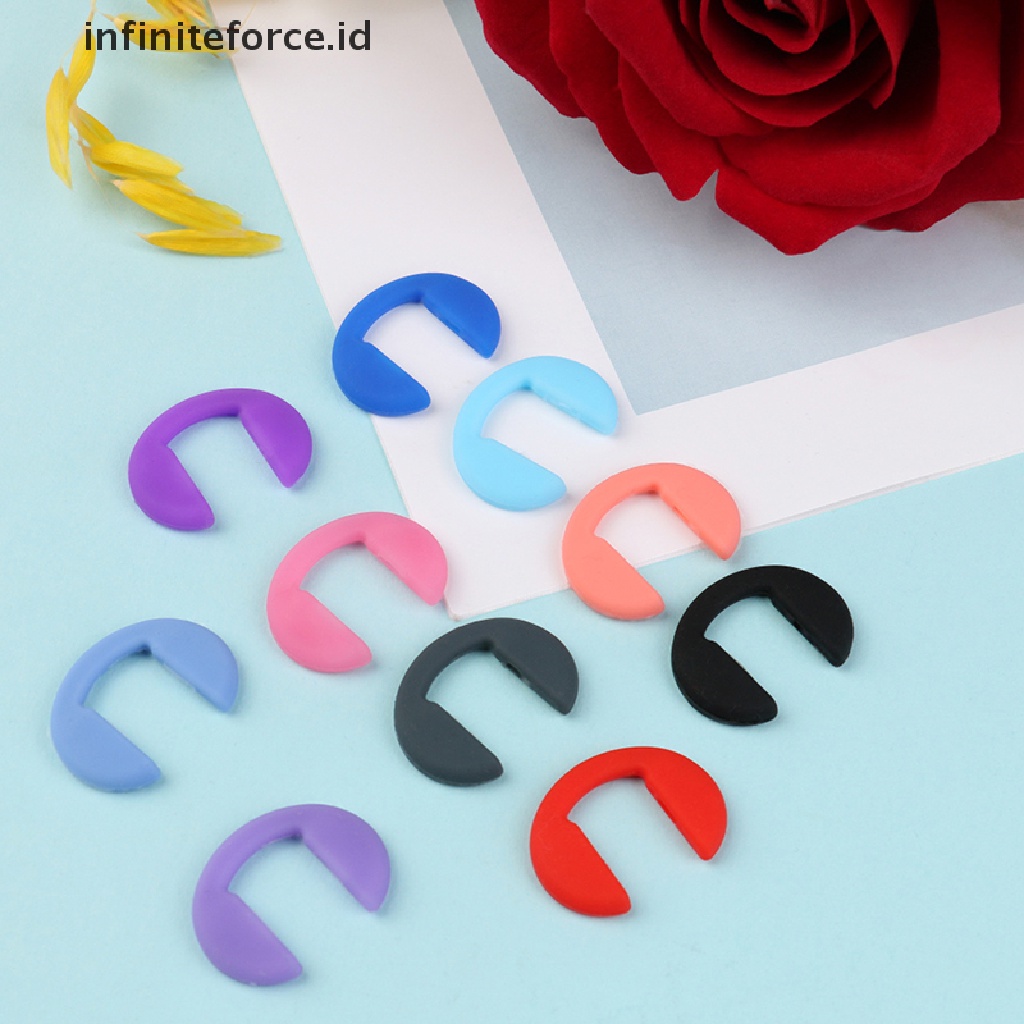 Infiniteforce.id Pad Hidung Kacamata Bentuk U Bahan Silikon Anti Slip