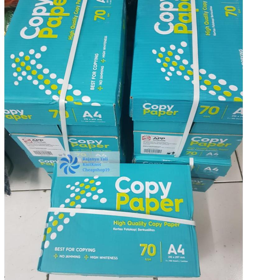 

Trend Kertas HVS A4 70 gsm COPY PAPER / Paper One Line Print Copy, qt0...
