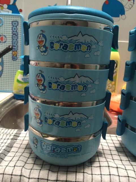 Lunchbox (rantang Stainless) Doraemon Susun 4