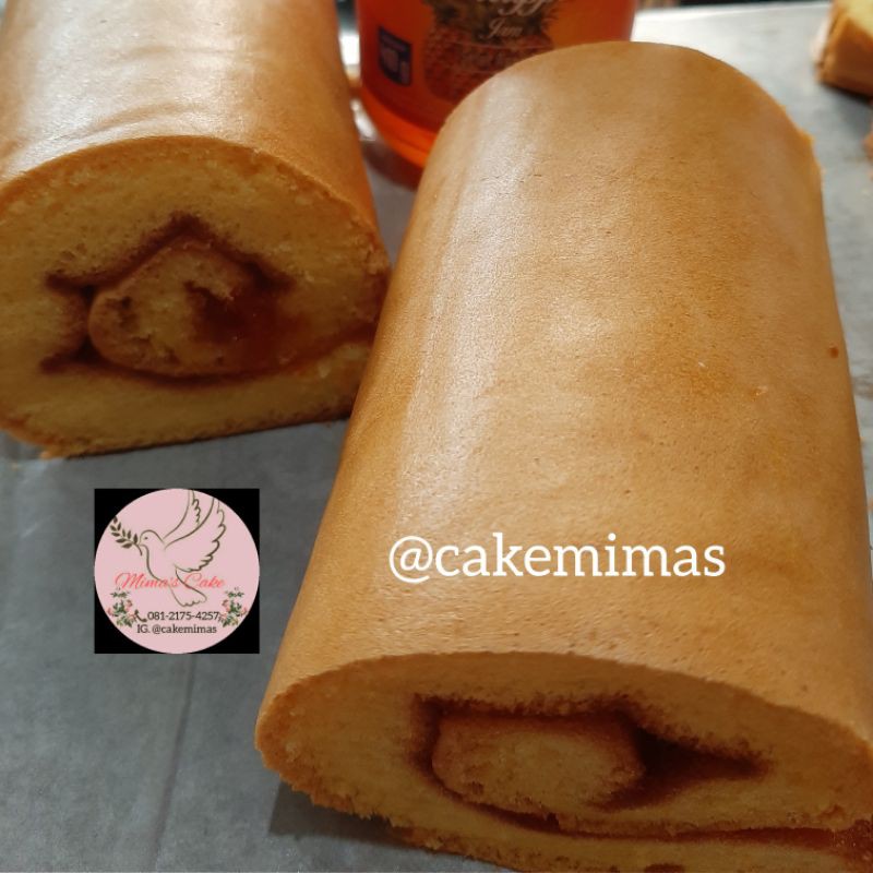 

Roti Gulung / Roll Cake / Swiss Roll