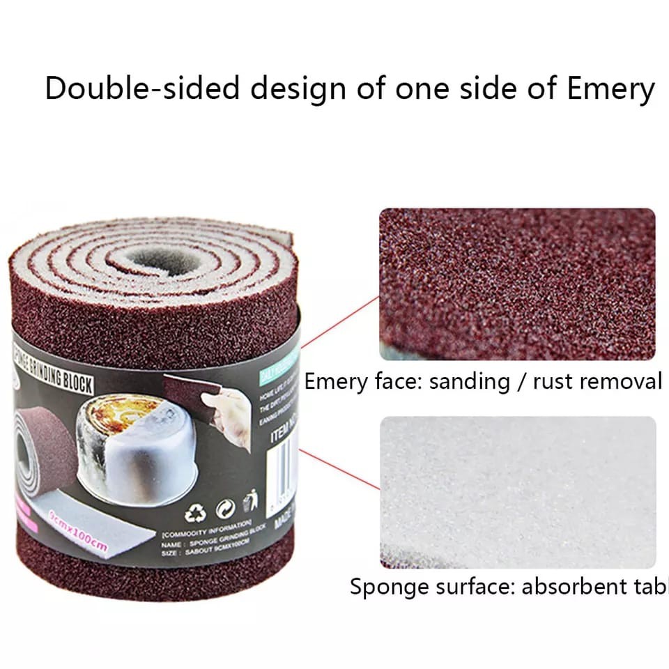 Sponge Ajaib Sponge carborundum nana emery/Sponge cuci piring/Sponge kasar/Sponge panci