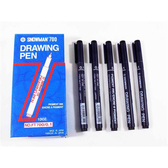 

Drawing Pen Snowman 700