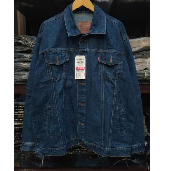 Stok terbaru JAKET LEVIS JUMBO 3XL 4XL JAKET JEANS JAKET PRIA .,,.,.,