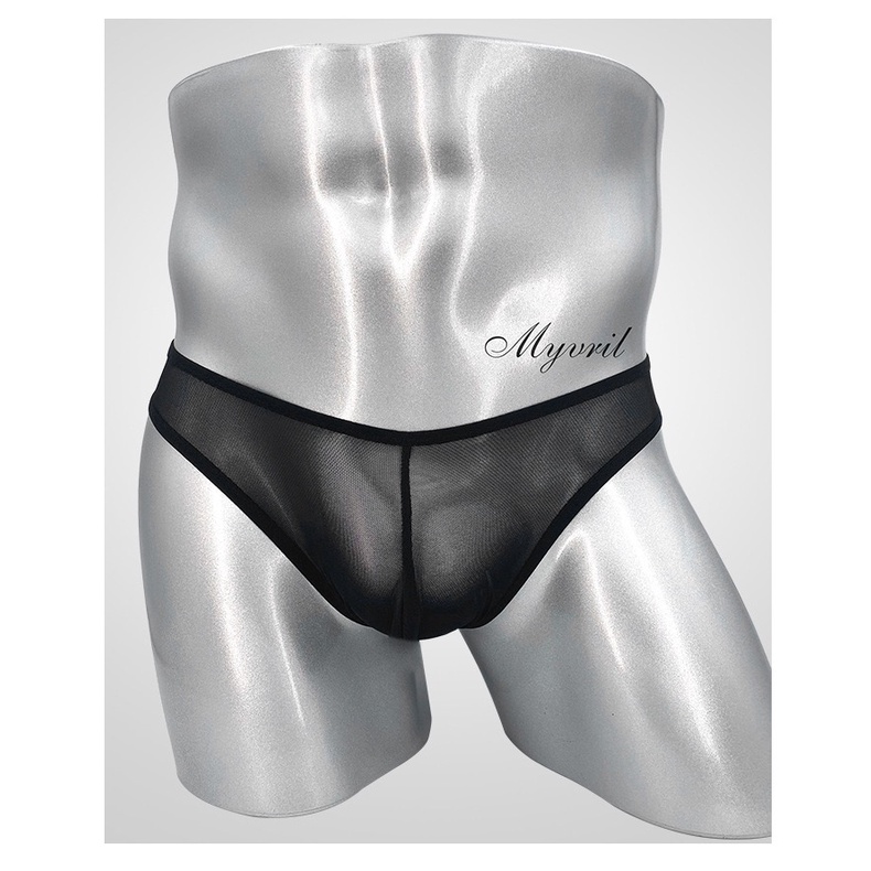 Celana Dalam Pria Transparan Hot Tipis Open Crotch Sexy G String Low Waist dewasa Thong Y056