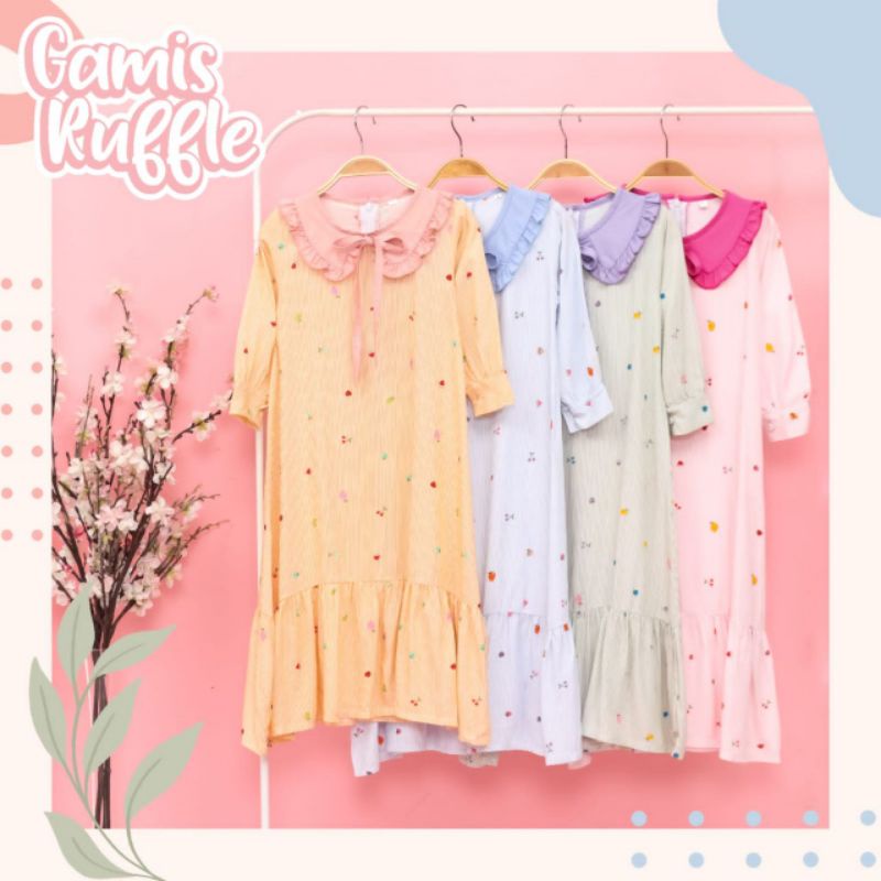 gamis basic anak daily