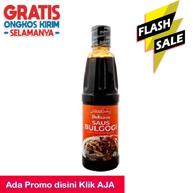 

Saus bulgogi MamaSuka Delisaos Saus bulgogi 260 mL