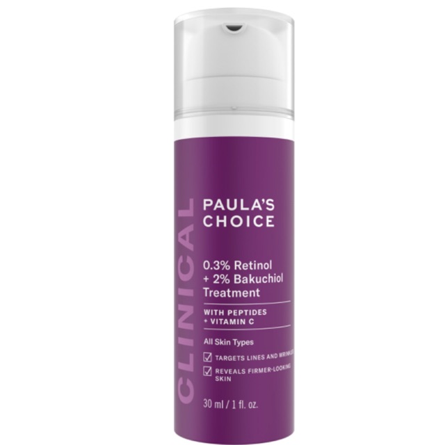 Paula’s Choice Clinical 0.3% Retinol + 2% Bakuchiol Treatment