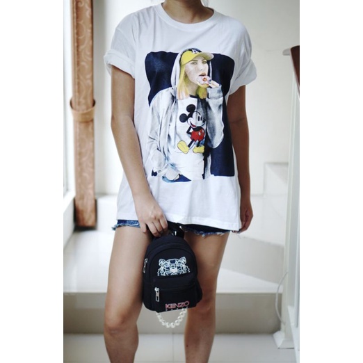 Kaos Woman Hoodie , Kaos Wanita Oversize Import Bangkok Jumbo bahan Katun Import