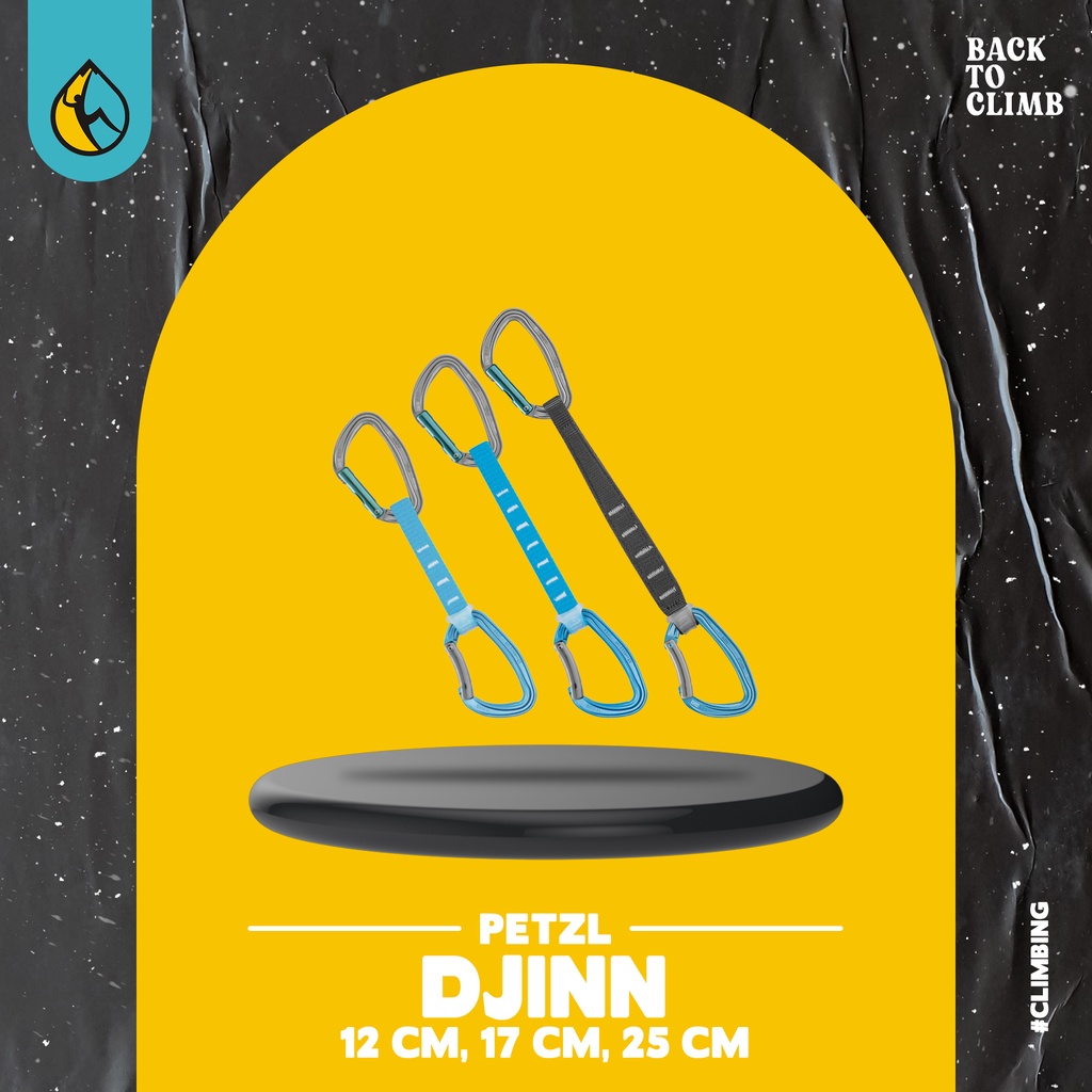 Runner Petzl Djinn Axess Quicdraw 12Cm / 17Cm / 25Cm Murah