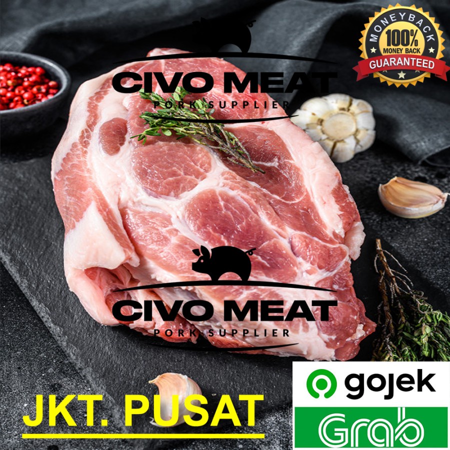 

Daging Babi Kapsim Kembang / Atas (Pork Shoulder) 500gr