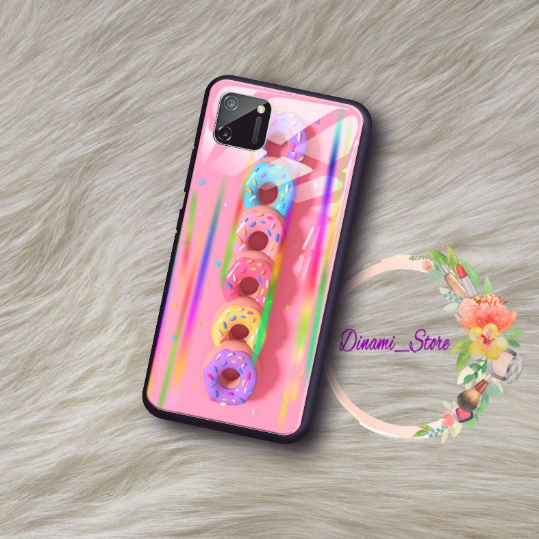 back case glass aurora Donuts wallpaper Vivo Y91 Y17 Y12 Y15 Y93 Y95 Y81 Y83 Y71 Y53 y20 Y30  DST310