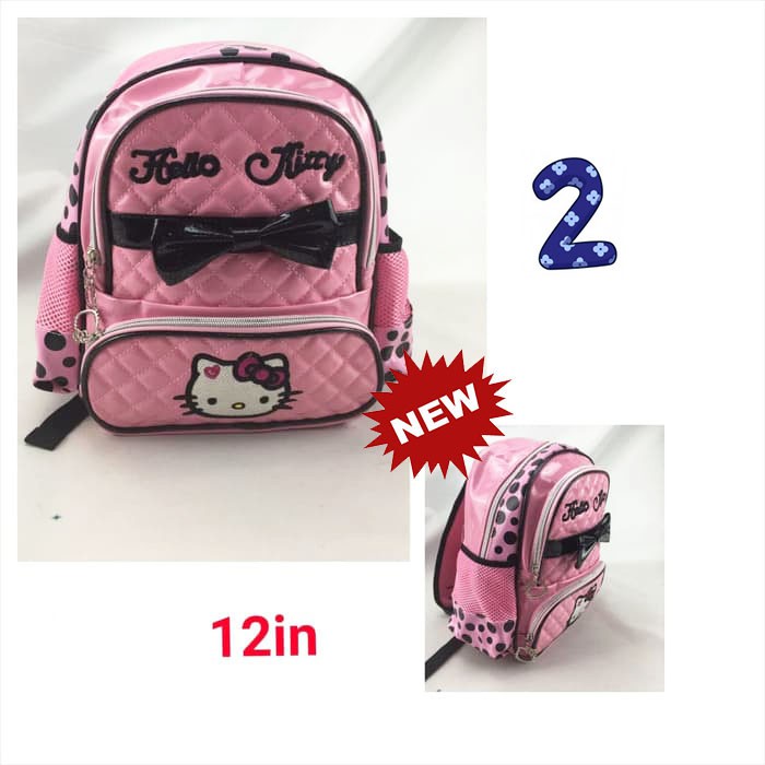 NEW KUCING  Pita Satu Import Tas  Ransel Anak Sekolah TK 