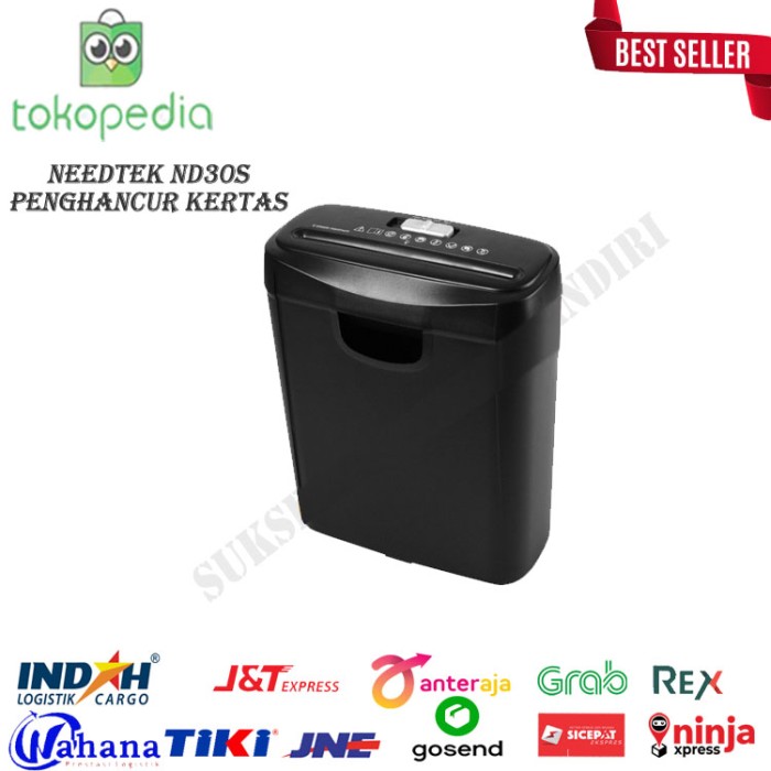

Tygse70 Needtek Nd30S Mesin Penghancur Kertas - Paper Shredder Needtek Nd-30S As71S0D