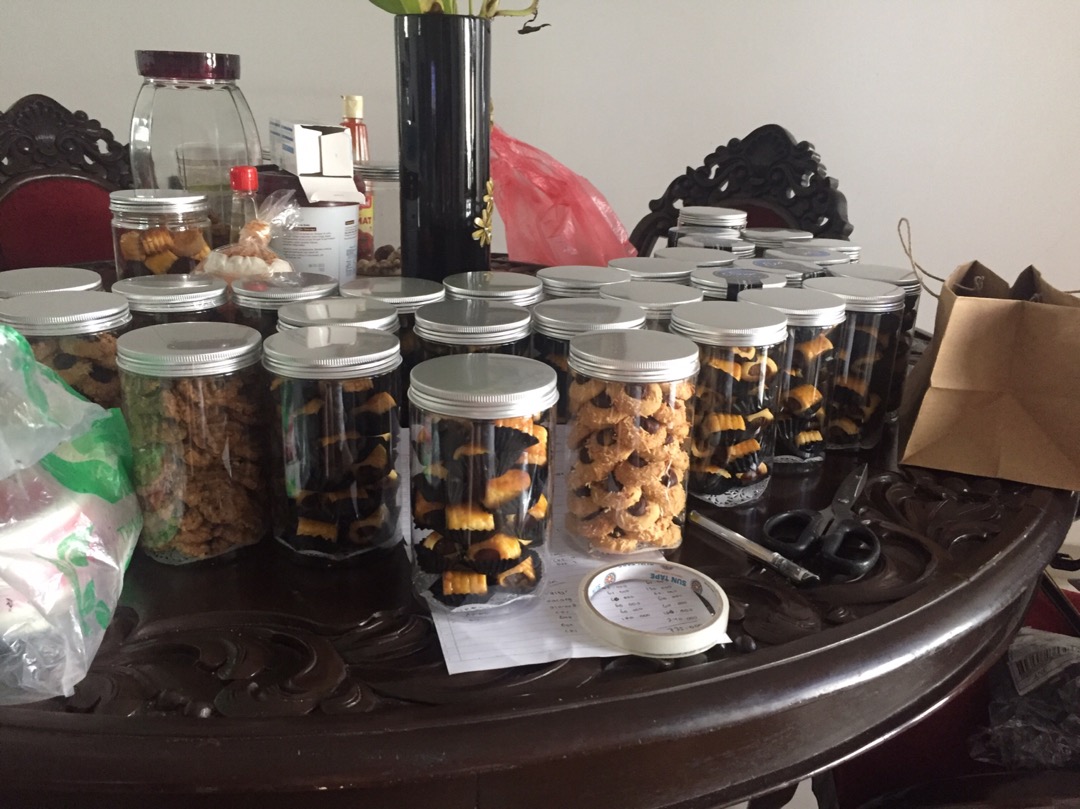 Toples Bening Tutup Seal (e) Tutup Aluminium (g) Eceran Pet Can Food / Dessert