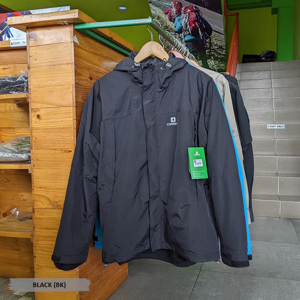 Double Jaket Gunung Outdoor Consina Mountain Guide Inner Polar