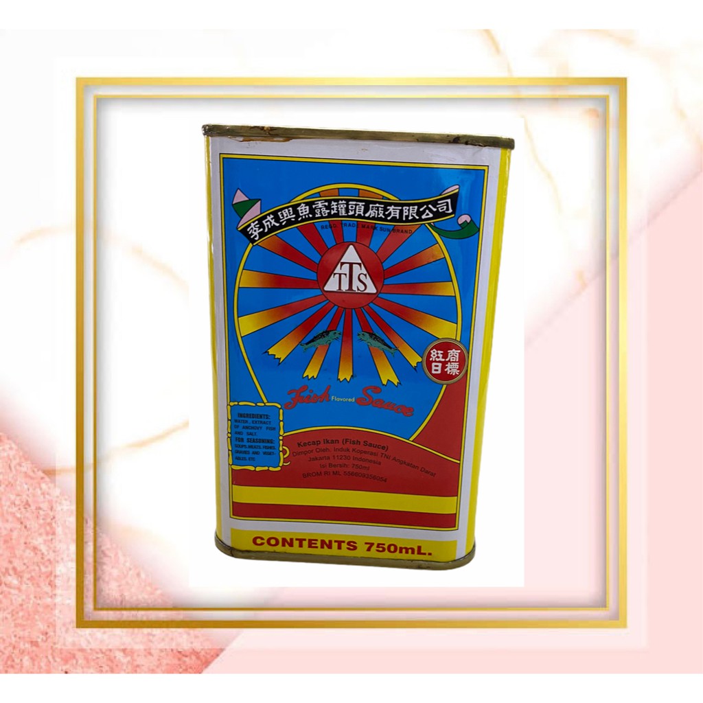 

Kecap Ikan Matahari Kaleng Lee Seng Heng TTS SUN Brand HK 750ml