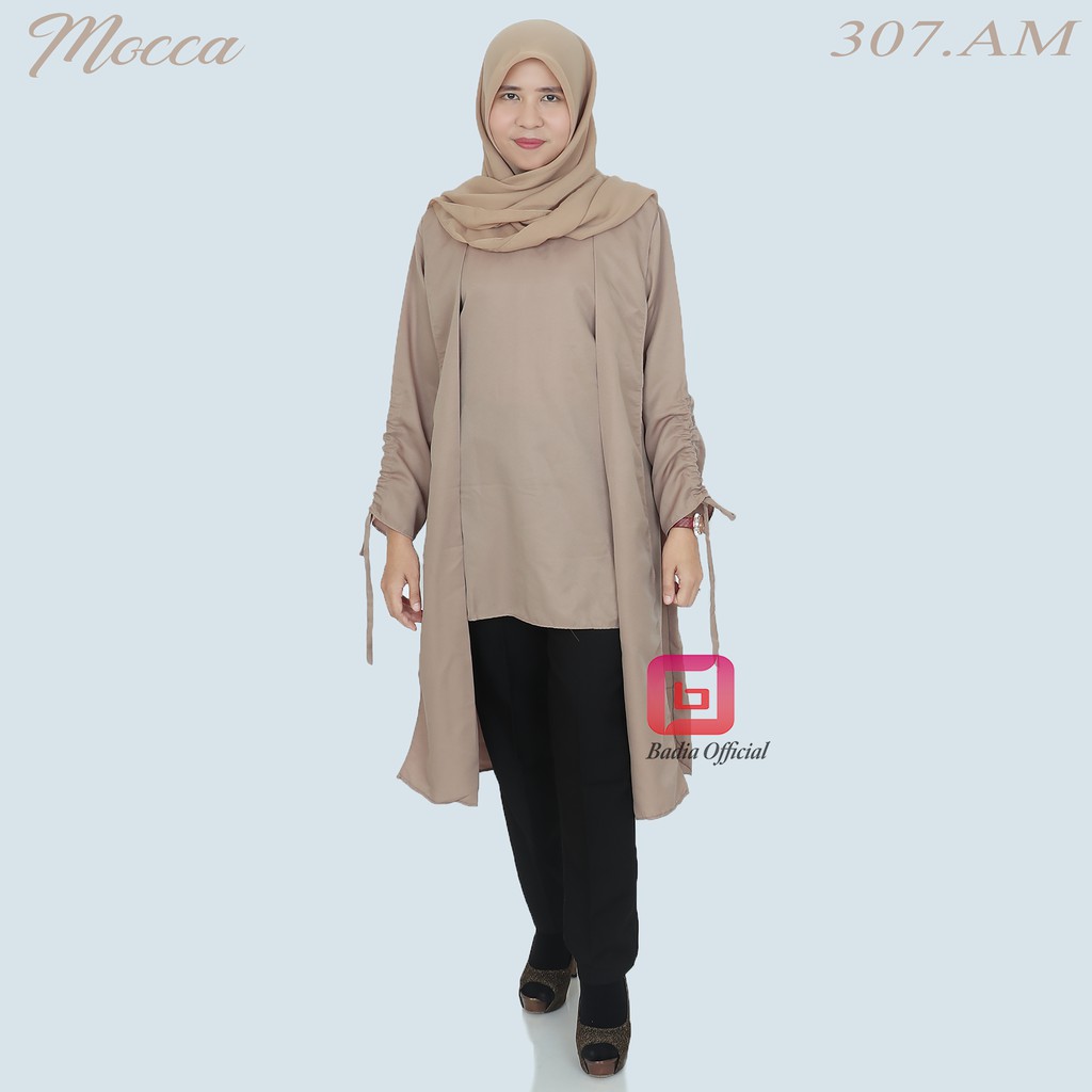 tunik sabyan semi outer plus blouse sabian muslimah syari wanita premium