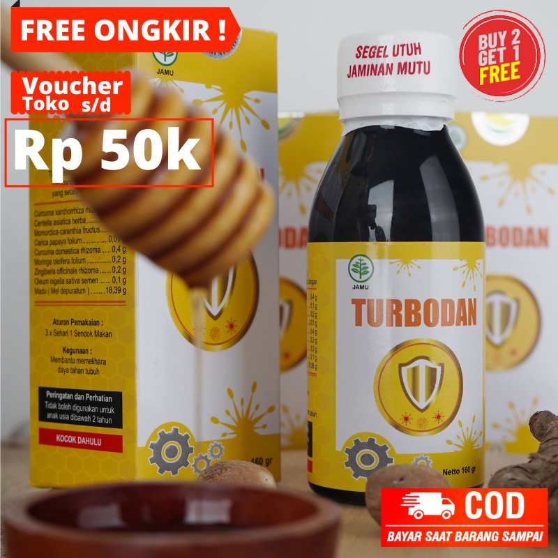 TURBODAN Madu Penambah Berat Badan Madu Penggemuk Badan Meningkatkan Nafsu Makan