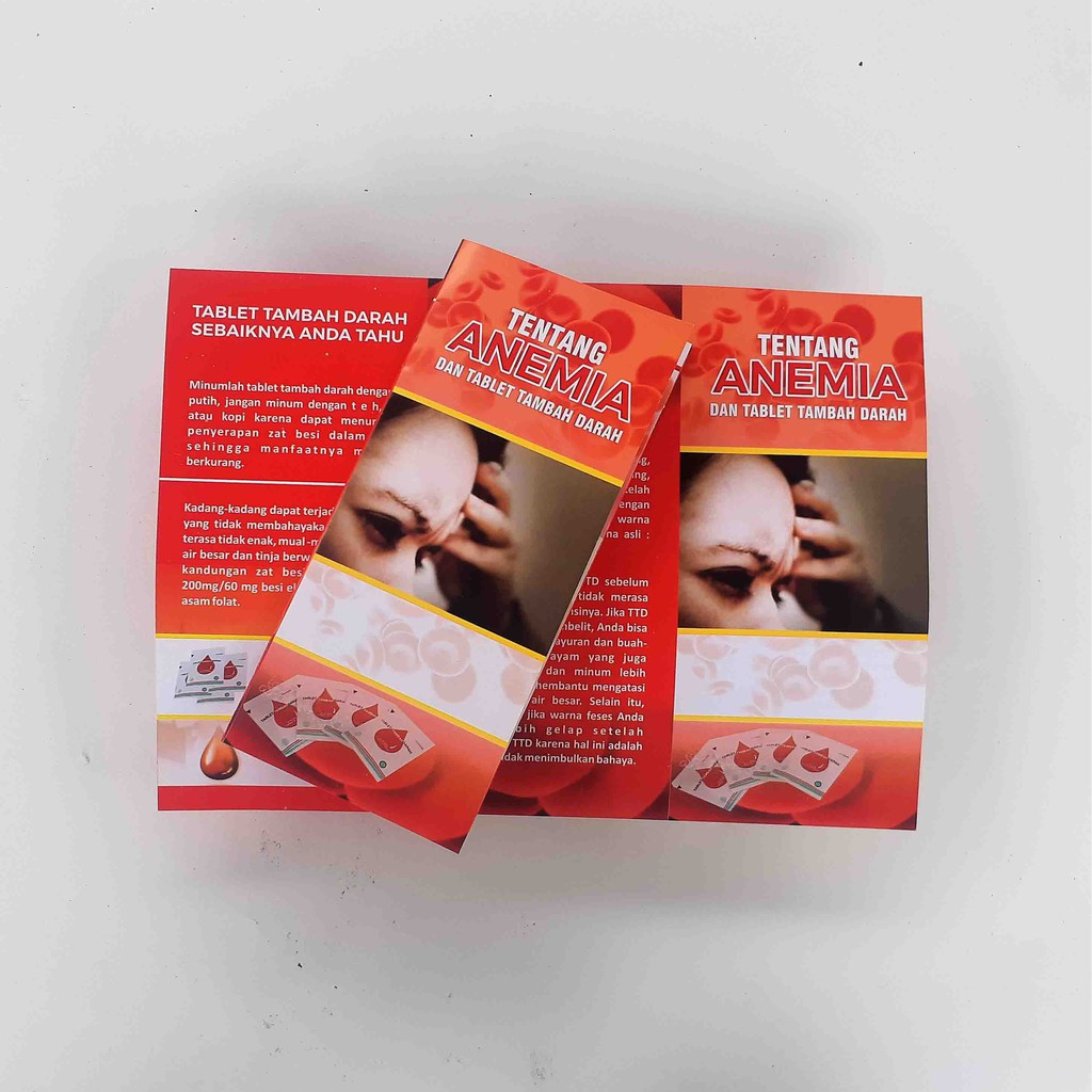 

Leaflet / Brosur Anemia / Tablet Tambah Darah