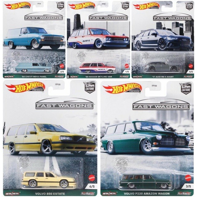 Jual Hot Wheels Fast Wagons Car Culture 