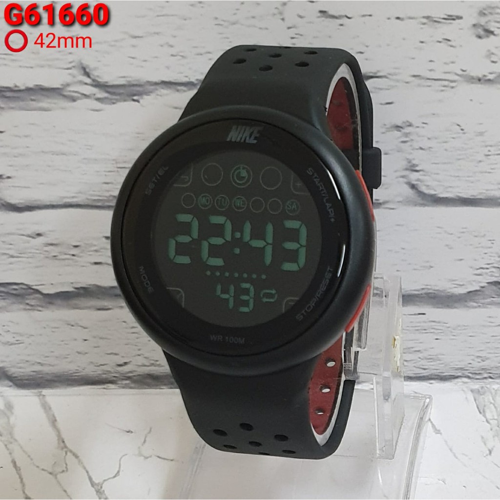 JAM TANGAN SPORT PRIA DAN WANITA NIKE 16632B DIGITAL/JAM FASHION/JAM SPORT//