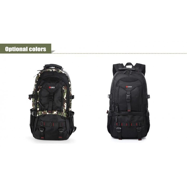 KAKA 2020 - 40L Outdoor Climbing Travelling Backpack Knapsack Bag