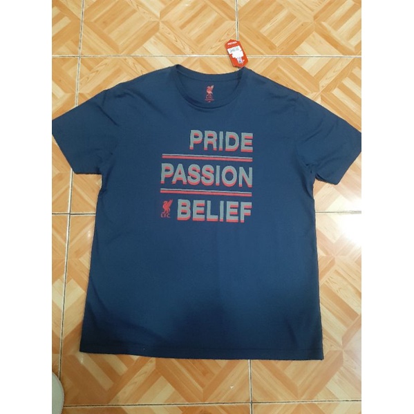 Kaos LFC Printing Tee Navy