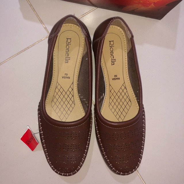 Pantofel wanita Rionella raisa 02 warna coklat