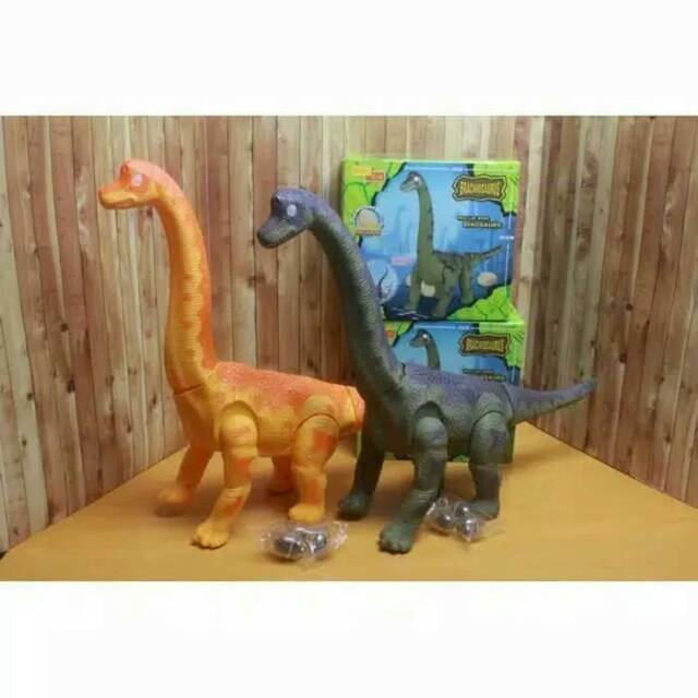 MAINAN DINOSAUR DINOSAURS VRACHIOSAURUS BERTELUR BORN EGG 6626