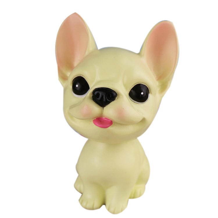 Mainan Kepala Anjing Bulldog Untuk Dashboard Mobil Shopee Indonesia