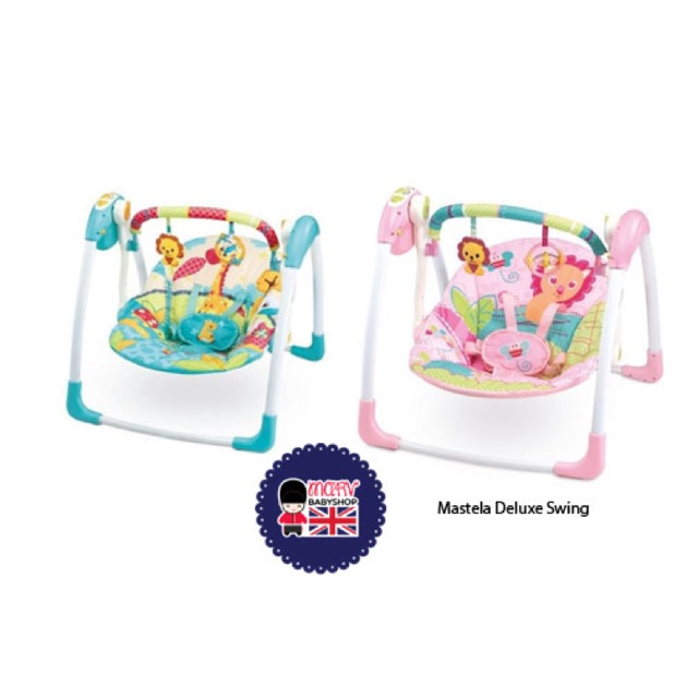 Mastela New Deluxe Portable Swing bouncer baby ayunan bayi