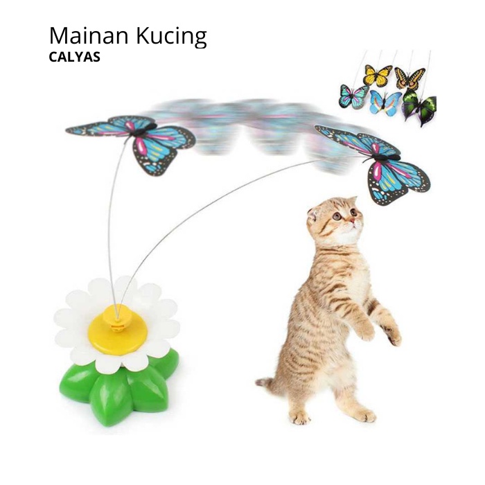 Mainan Kucing Kupu-Kupu Elektrik