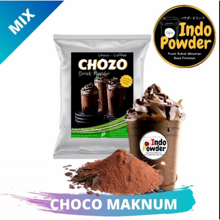 Bubuk Minuman CHOCO rasa MAKNUM 1Kg - Bubuk CHOCO rasa MAKNUM 1Kg - CHOCO rasa MAKNUM Bubuk 1Kg