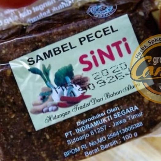 

SINTI Sambel Pecel (Bumbu Pecel) 100gr