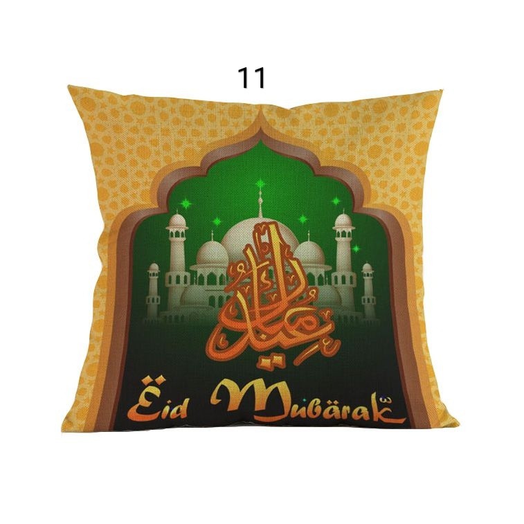 Sarung Bantal Sofa Ramadhan Muslim uk 45x45 Kwalitas Tebal