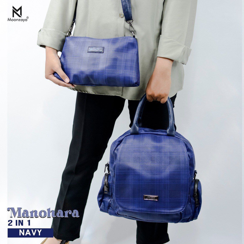 TOKOPIENA - BACKPACK WANITA MANOHARA 2 IN 1BY MOONZAYA