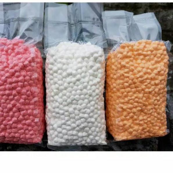 

Realpct Bubble pearl topping boba itpin varian rasa strawberry leci honey brown sugar 1kg termurah