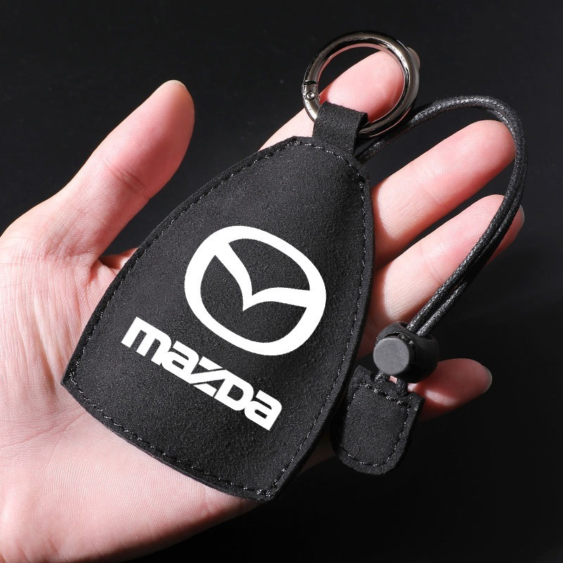 Suede Car key bag Universal fob for Mazda Car Key Case