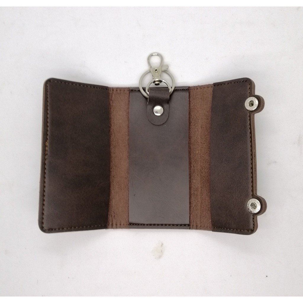 Dompet STNK / Gantungan Kunci Mobil dan Motor Bahan Synthetic Leather