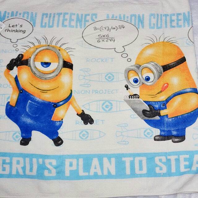 Handuk bayi dan balita CHALMER MINION (217104)